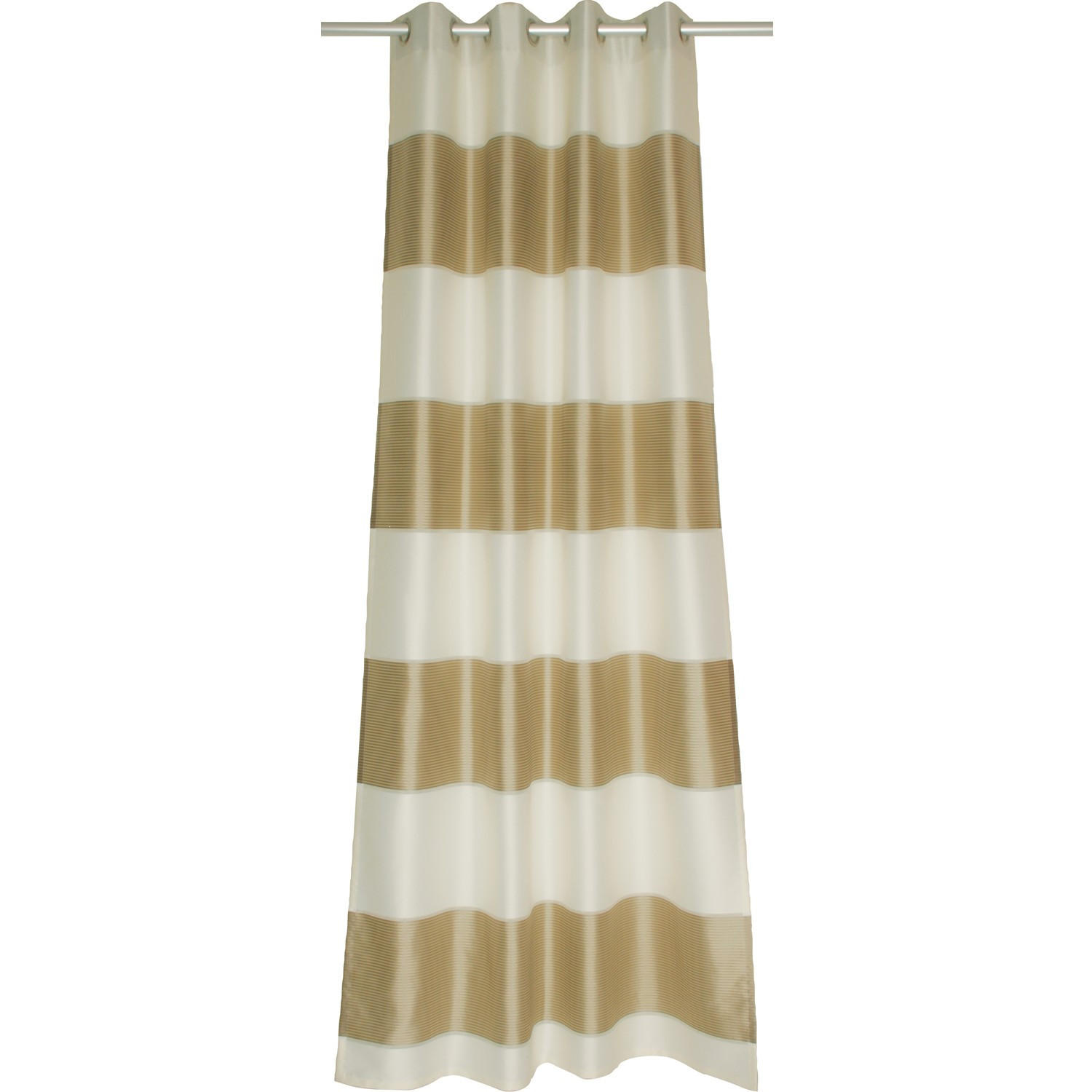 ÖSENVORHÄNGE BELT NATUR - 030 - Braun, Textil (120/245cm) - Schöner Wohnen