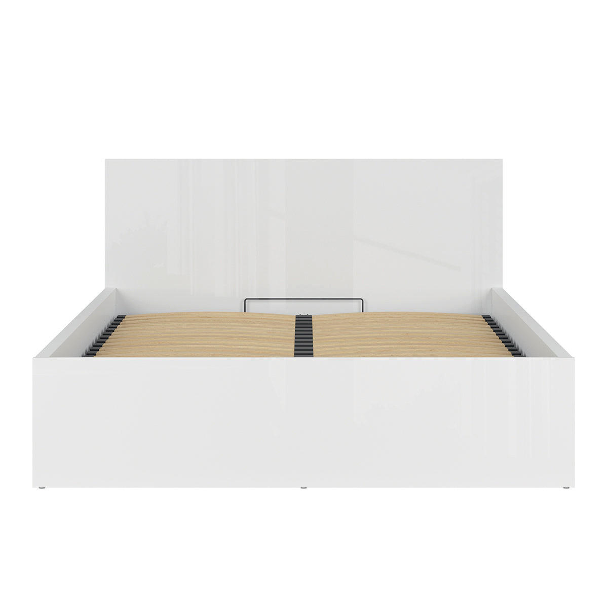 BOXSPRING POSTEĽ 160/200 Edwin Biela - biela, kompozitné drevo (160/200cm) - Petits-meubles