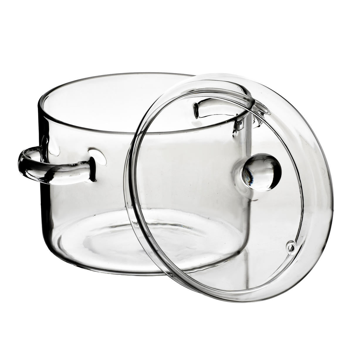 TOPF Peter Transparent 32/16/15 cm Glas - Transparent, Glas (15cm) - Mondex