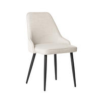 ESSZIMMERSTUHL Nika Beige 52 cm x 87 cm - Beige, Textil (52/87/58cm) - Klast Home