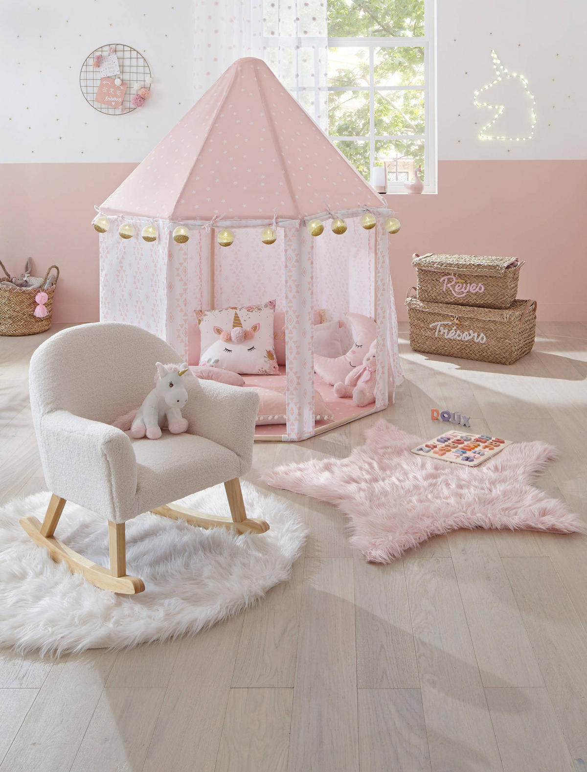 KISSEN Abnehmbarer Bezug Atmosphera 40/40 cm - Multicolor, Textil (40/40cm) - Atmosphera for kids