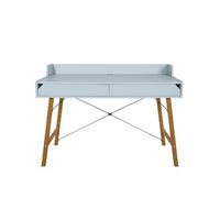 KINDERSCHREIBTISCH Lotta - Blau, Holzwerkstoff (120/76/60cm) - RAUMHIRSCH FURNITURE