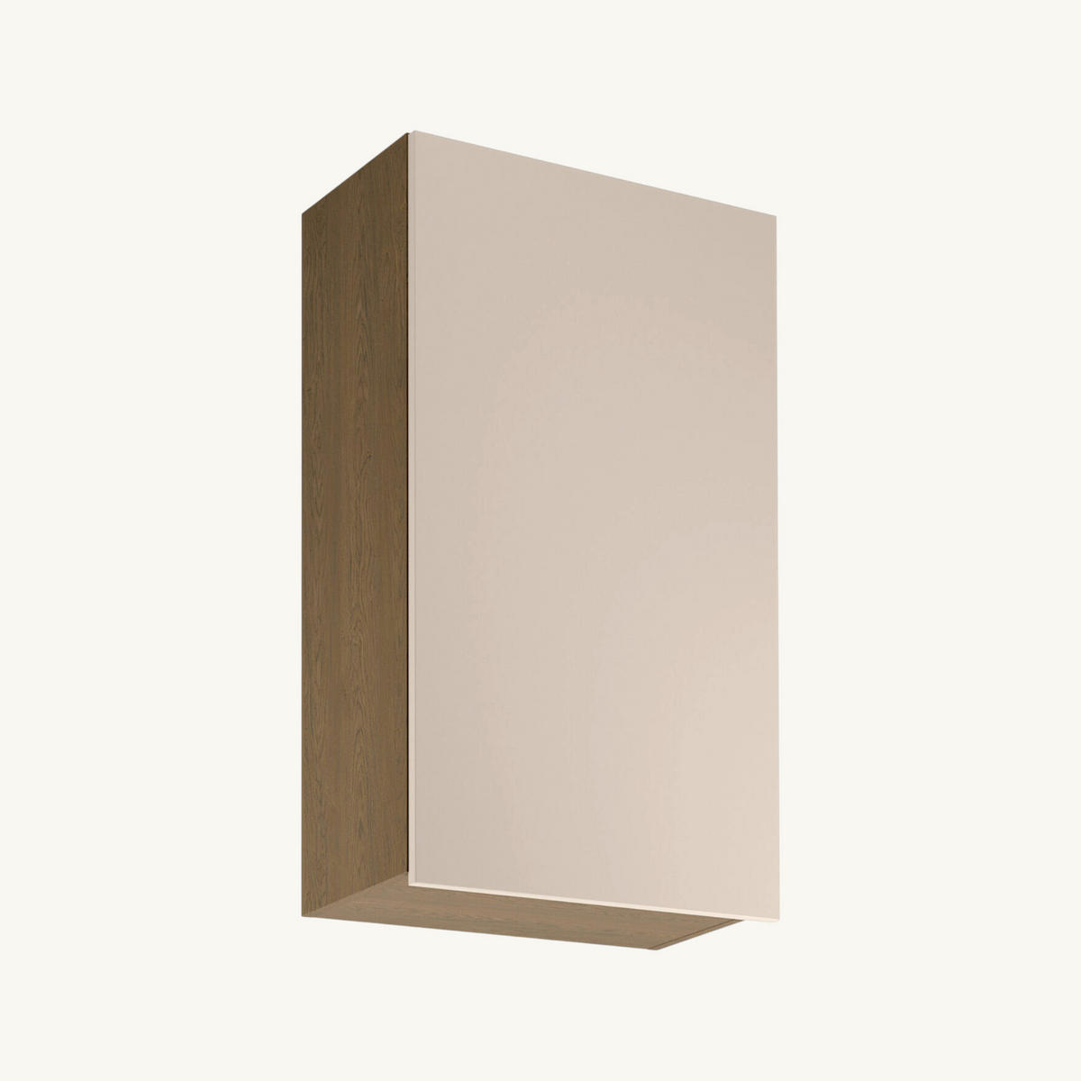 KÜCHENZEILE 240 cm Livaro – KU-S26 – Beige / Dunkle Eiche - Beige/Schwarz, Holzwerkstoff/Metall (240/247/60cm) - hi-markt