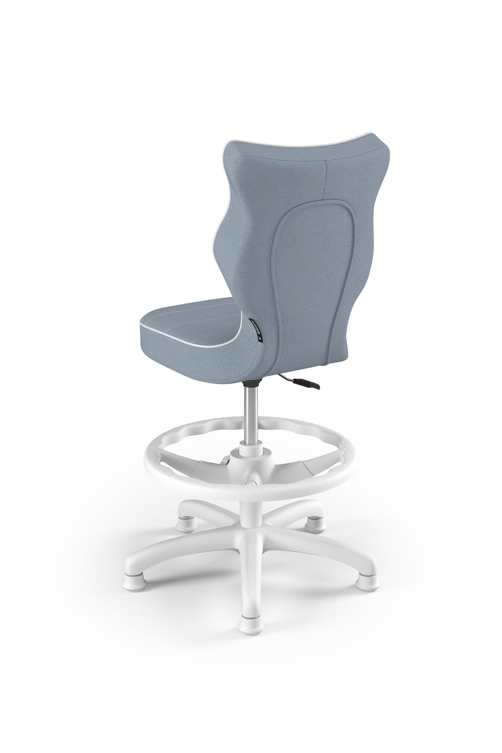 KINDERSTUHL Petit mit Fußstütze - Blau, Textil (66/96/66cm) - RAUMHIRSCH FURNITURE