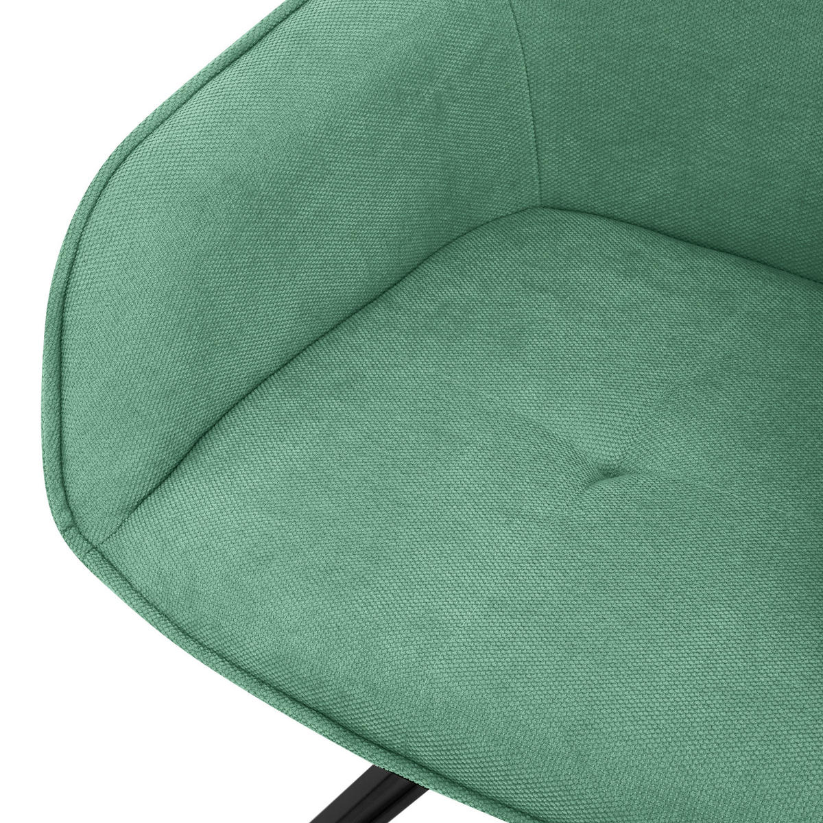 ESSZIMMERSTUHL 4er Set grün - Grün, Textil (61/84.5/57cm) - ML-DESIGN