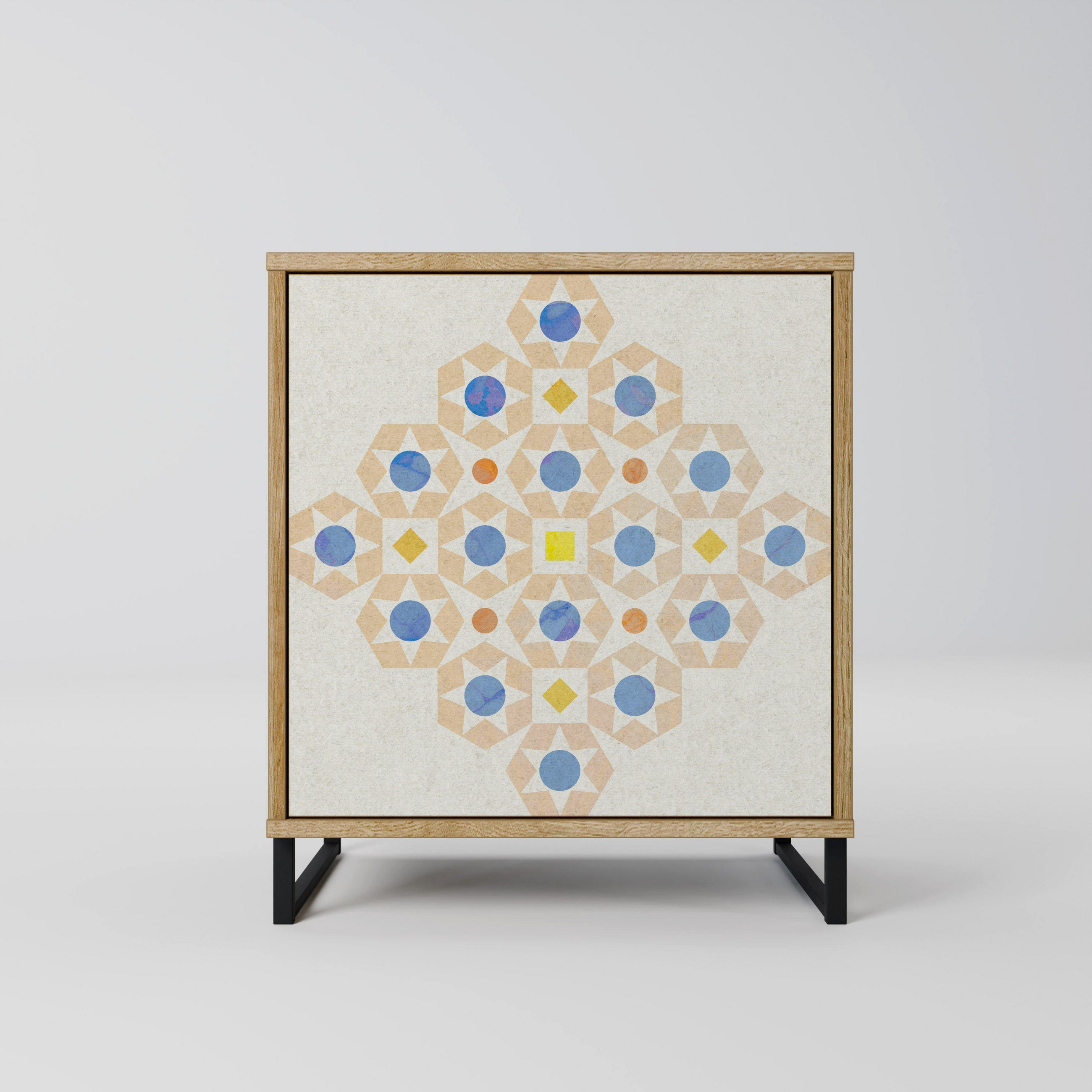 SpaceRebels Sideboard Eiche 57.5x67.5x42 cm