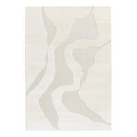 TEPPICH sehr weich mit Relief-Effekt beige - Beige, Textil (200/290cm) - AFK Living