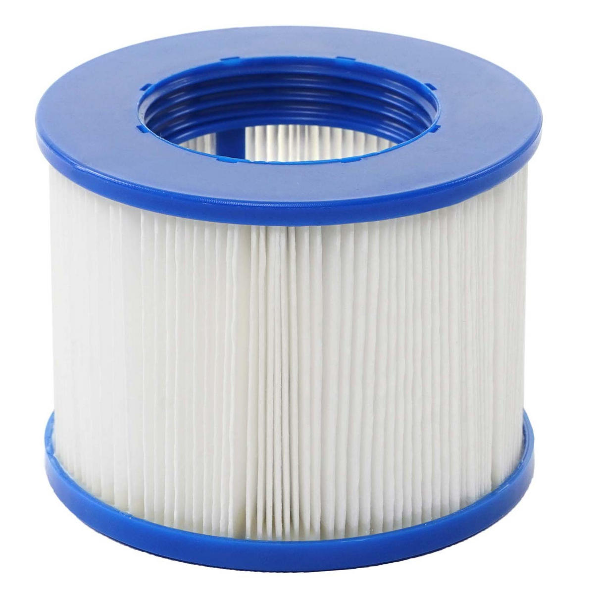 FILTER FÜR WHIRLPOOL 10ER SET Weiß, Blau - Blau/Weiß, Kunststoff (10/7/10cm) - MCW