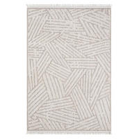 KURZFLOR-TEPPICH Clasico 9161 Beige 160x230 cm - Beige, Textil (160/230cm) - carpet city