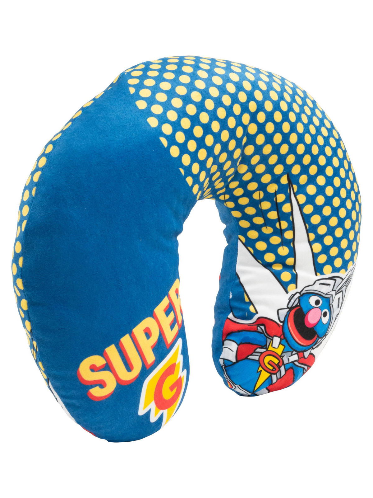 NACKENKISSEN Sesamstraße Mehrfarbig 35 x 30 cm - Blau, Textil (35/30cm) - United Labels