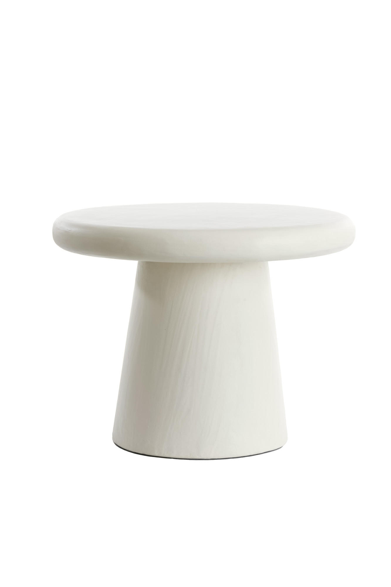 COUCHTISCH Kulona Weiß Ø60/45 cm - Weiß, Holz (60/60/45cm) - Light & Living