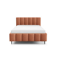 POLSTERBETT mit Bettkasten 180x200 cm in Orange - Orange, Metall (180/200cm) - Home Collective