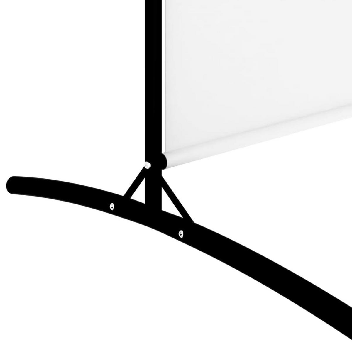 PARAVENT 5Er Set Weiss 433/180 Cm Stoff - Weiß, Textil (50/180/433cm) - vidaXL