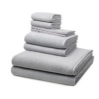 FROTTIERSET Sensual Skin 8-teilig - Hellgrau, Textil (50/100cm) - Ross