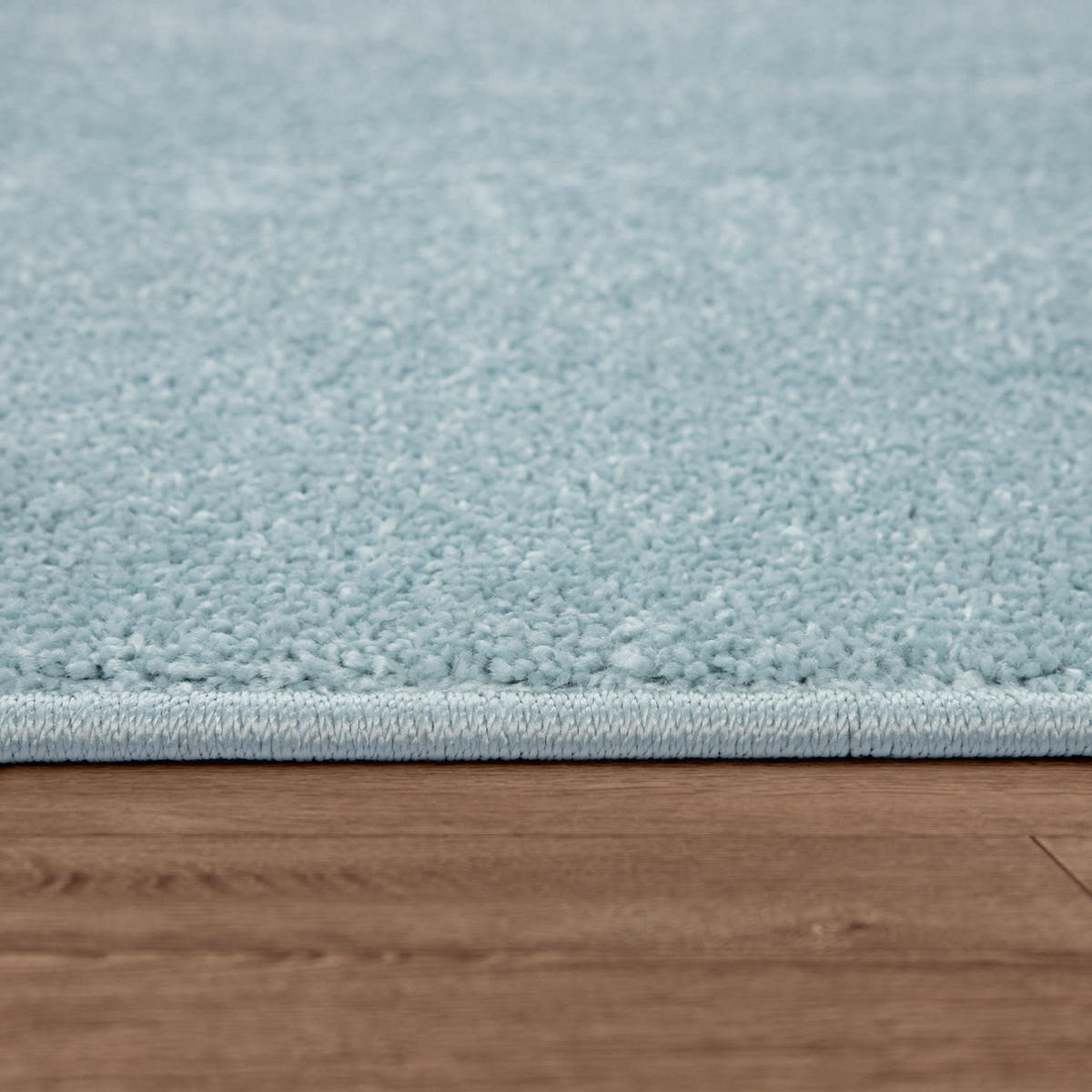 FLACHWEBETEPPICH Türkis 200 x 200 cm - Türkis, Kunststoff (200/200cm) - TT Home