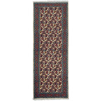 LÄUFER Orient handgeknüpft Assadabad Beige 192/71 cm Schurwolle - Beige, Textil (71/192cm) - Looma