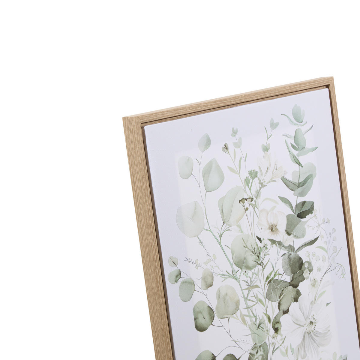 WANDBILD auf Leinwand im Rahmen Eucaly 30/2/40 cm - Beige, Holzwerkstoff (2/40cm) - Atmosphera Createur d´interieur