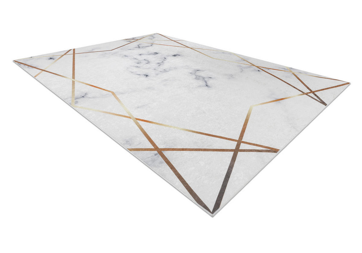 TEPPICH Andre 120/170 cm - Weiß, Textil (120/170cm) - rugsX