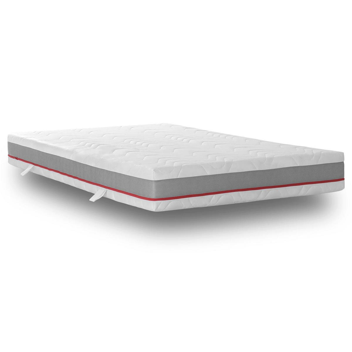 FEDERKERNMATRATZE Premium 180x200 cm - Weiß, Textil (180/200cm) - Sleezzz