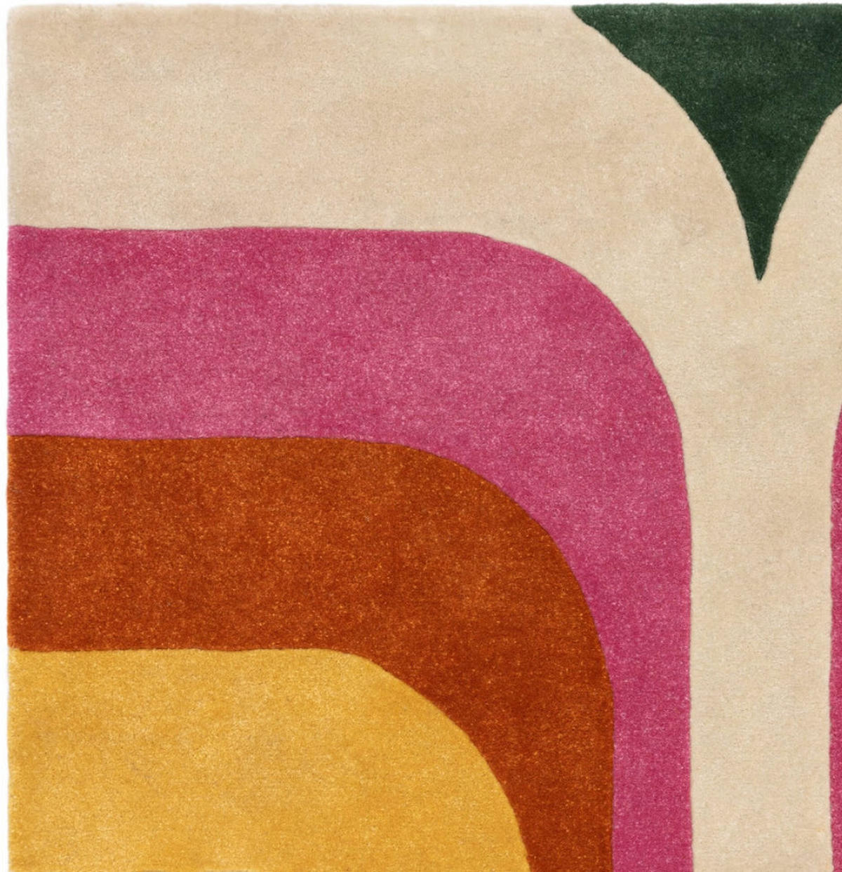 WOHNZIMMERTEPPICH modern mehrfarbig Retro-Stil 120x170 cm TIPPY - Multicolor, Textil (120/170cm) - Novatrend