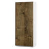 AKTENSCHRANK Amira T00 Eiche Ribbeck 180/80/40 cm - Alteiche, Holzwerkstoff (80/180/40cm) - SIMPLYFURN