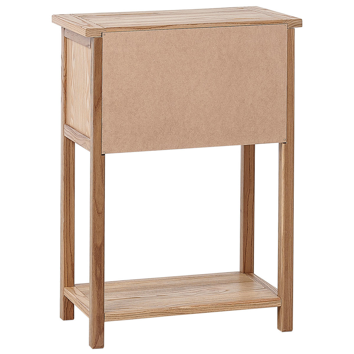KONSOLENTISCH Sassafrasholz Braun Salton - Braun, Holz (53/74/31cm) - Beliani
