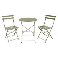 TISCH, Sam, Tisch Grün, Stahl, 42 x 46 x 80 cm - Grün, Metall - ebuy24