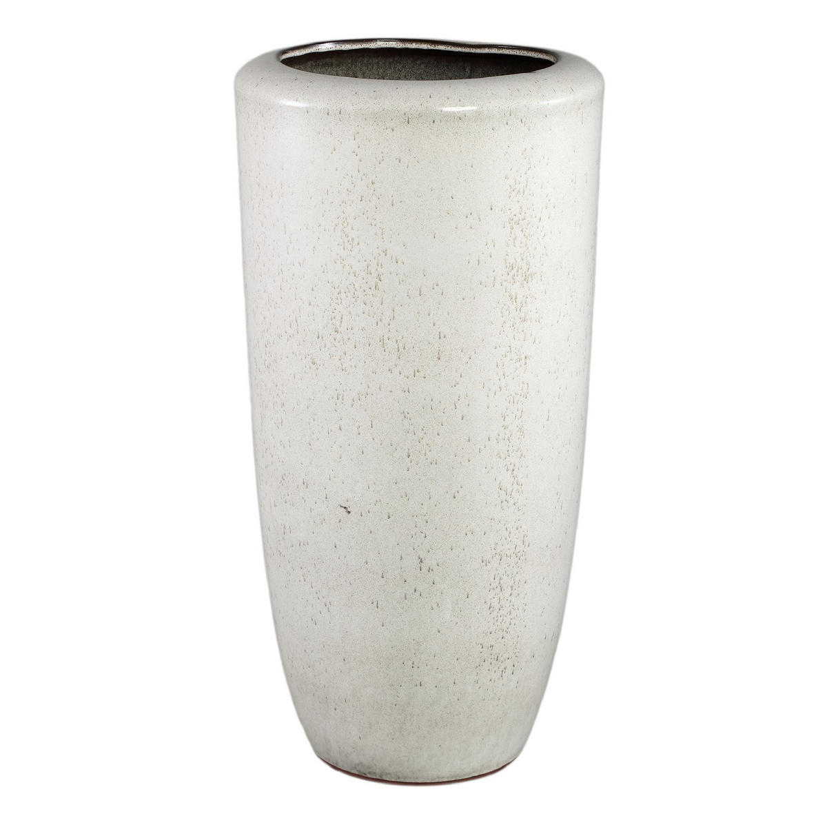 TOPF Kyleigh Beige 37.5/37.5/77cm - Beige, Keramik (77cm) - PTMD Collection