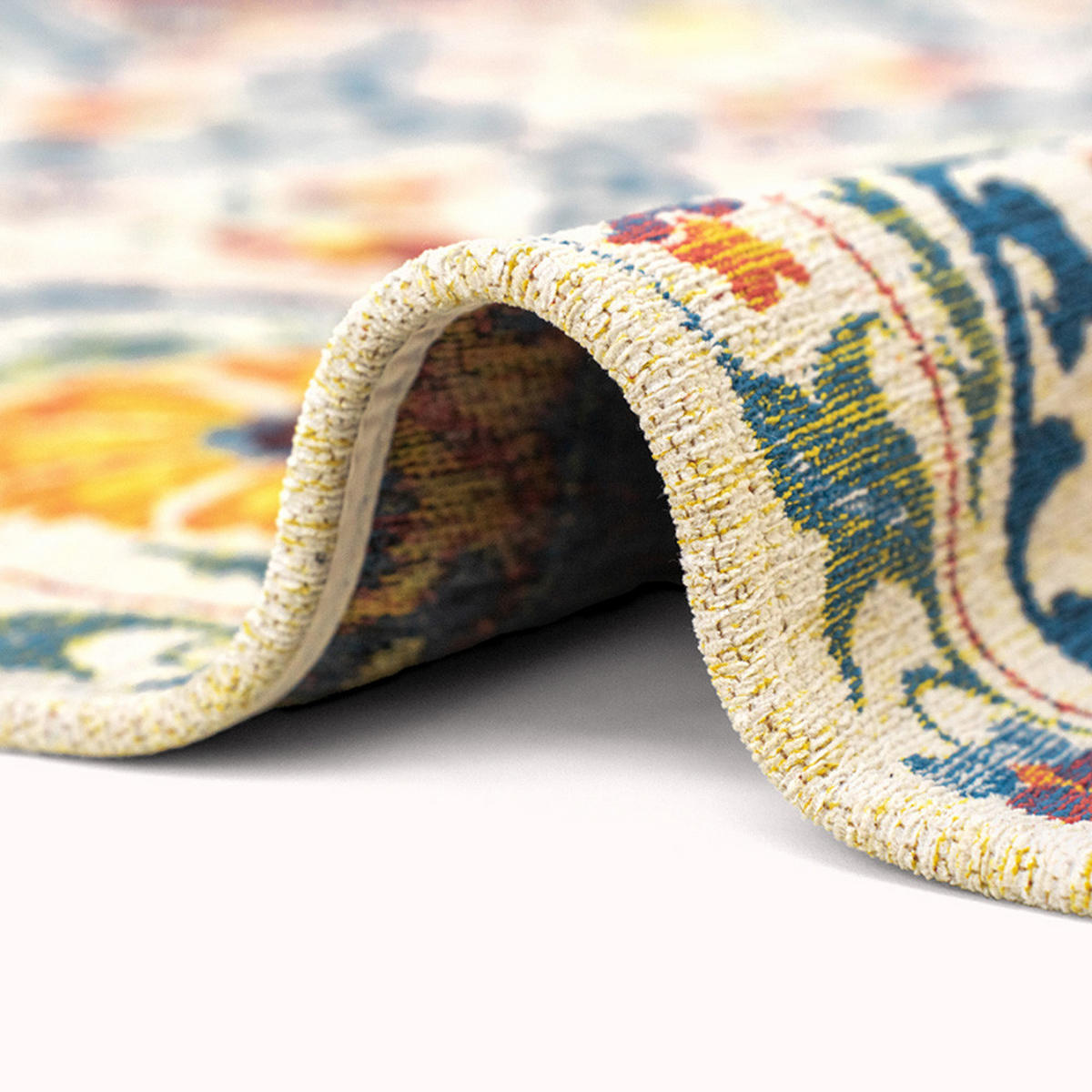 TEPPICH Origine Antiquarian Suzani 170/240 cm - Gelb, Kunststoff/Textil (170/240cm) - Louis De Poortere