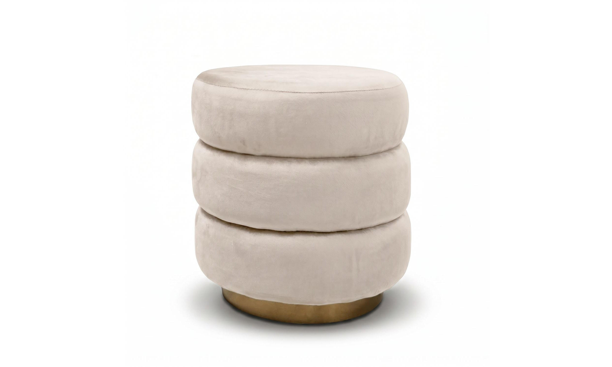 Lookway Hocker Beige 38x42x38 cm