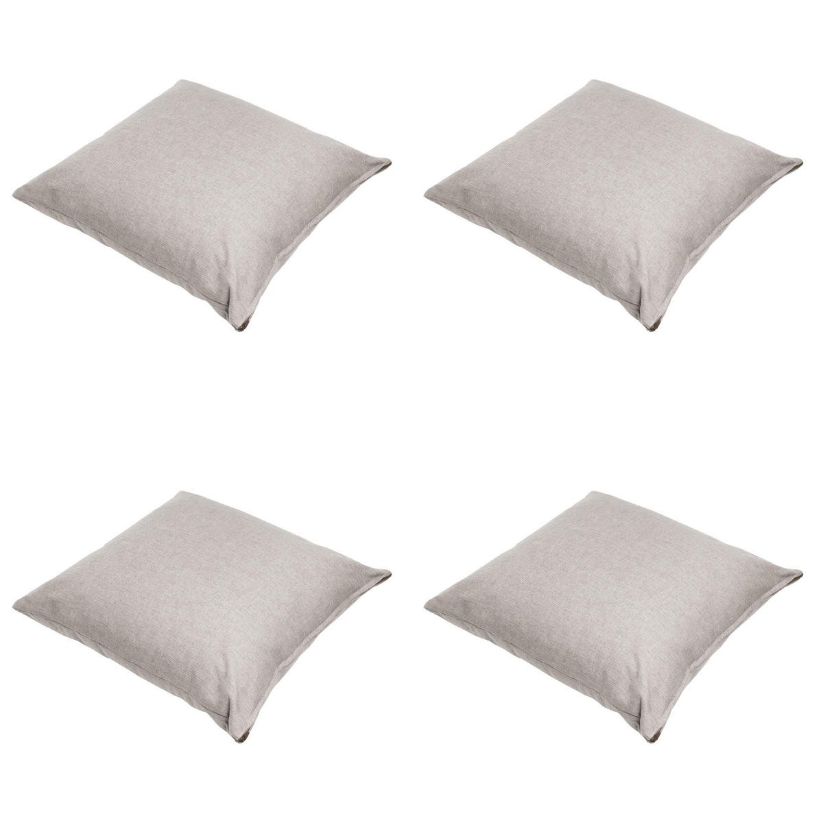 DEKORATIONSKISSEN Best deal - Beige - 60/60/10 cm - 4er-Set - Beige, Textil (60/60cm) - Madison