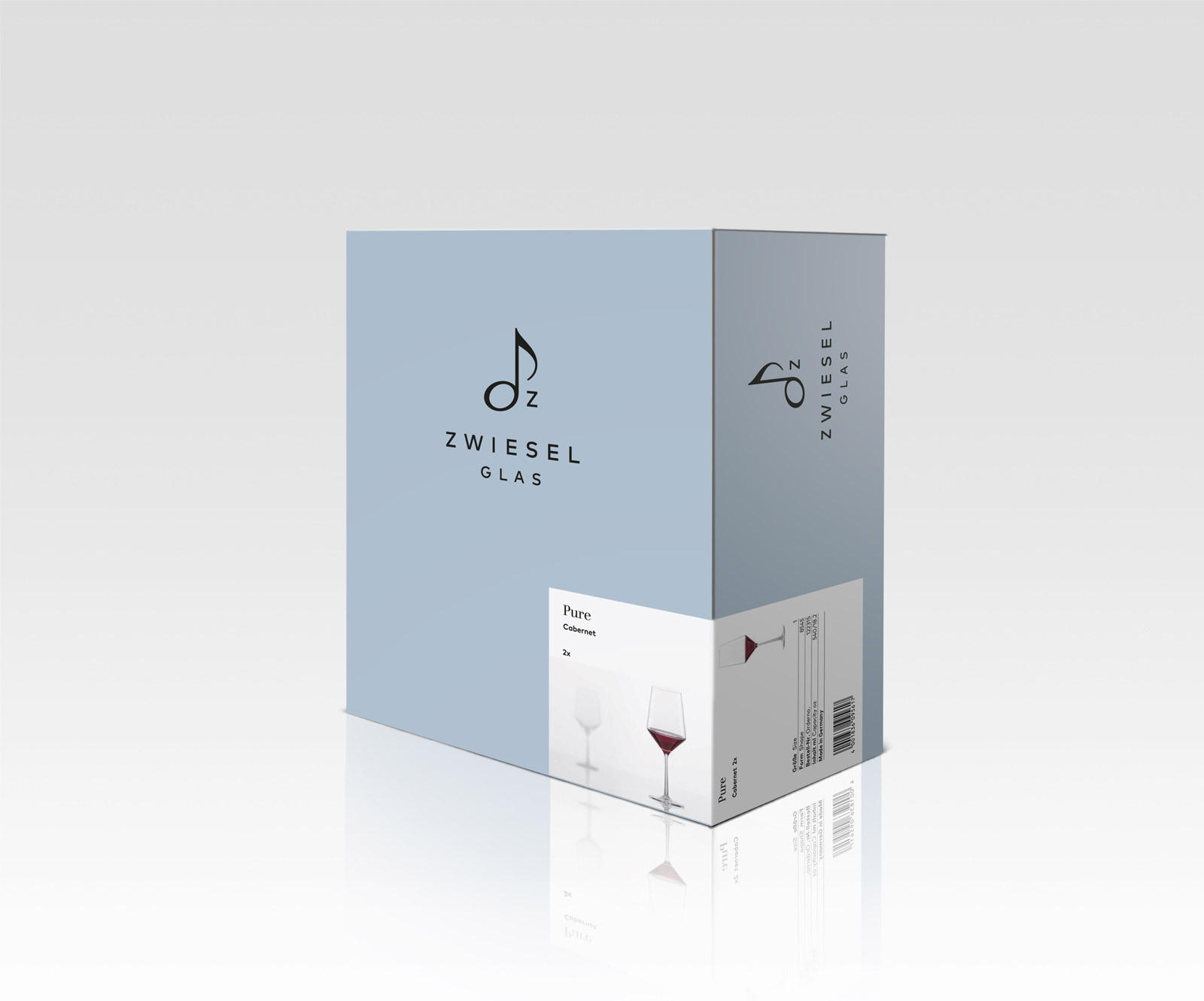 CABERNET ROTWEINGLÄSER Pure transparent 540 ml 6er Set - Transparent, Glas (0.54L) - Zwiesel Glas