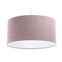 HÄNGELEUCHTE Rosa 40/20 cm - Pink/Weiß, Kunststoff (40/0.6/20cm) - ONZENO