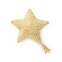 KISSEN Stars Gelb 45x45 cm - Gelb, Textil (45/1cm) - KUNSTLOFT