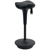 BÜROHOCKER Kunststoff Nylon Schwarz - Schwarz, Kunststoff (34/83.5/34cm) - Vinsetto
