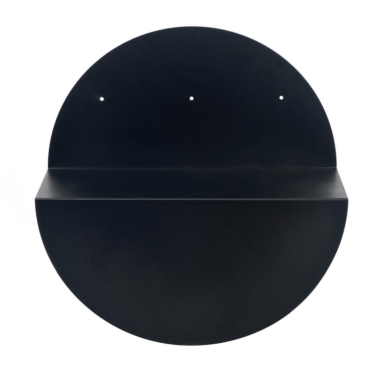WANDBOARD - Eisen - Schwarz, Metall (40/40/20cm) - home24