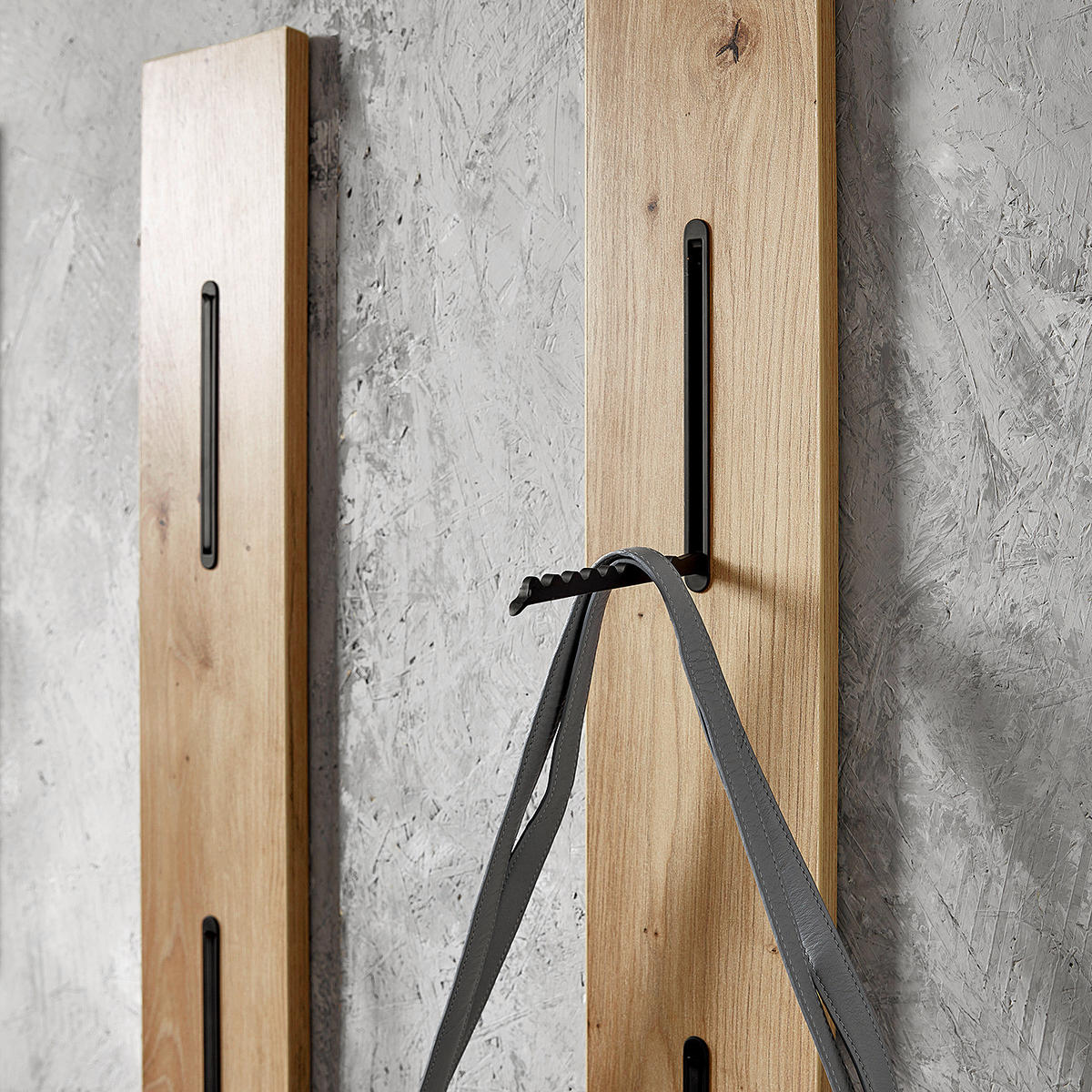 GARDROBENPANEEL Breite 13 cm - Eiche Artisan Dekor - Beige, Holzwerkstoff/Metall (13/151/2cm) - home24