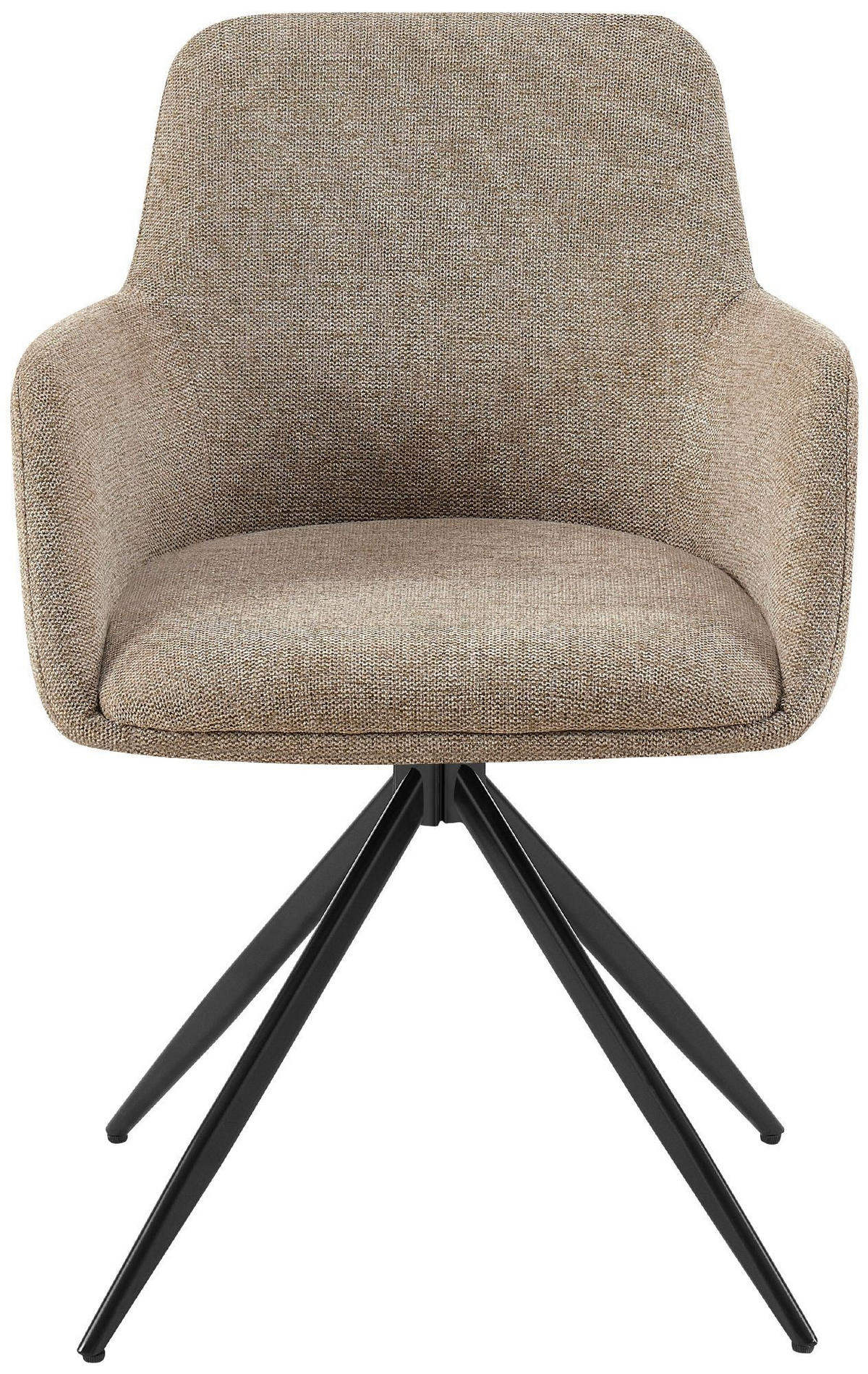 ESSZIMMERSTUHL Olema 81x56x62 cm taupe - Taupe, Textil (56/81/62cm) - furnicato
