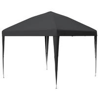 GARTENPAVILLON Pavillon 3x3 m Schwarz - Schwarz, Metall (313/197/313cm) - ComfortXL