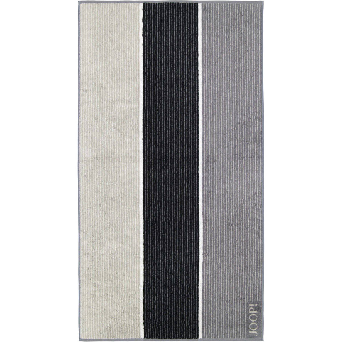 HANDTÜCHER SIGNATURE LINES 1658 SCHWARZ - 97 - Schwarz, Textil (80/150cm) - Joop!
