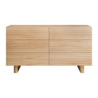 KOMMODE - 150 cm x 41.8 cm - holz - naturfarben hell Ludima - Naturfarben, Holz (1/81/41cm) - Vente-Unique