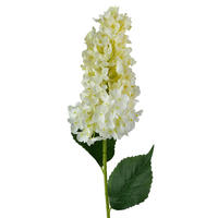 UMĚLÁ KVĚTINOVÁ VĚTEV HORTENZIE, 80 cm - zelená barva, plast (80cm) - Mondex