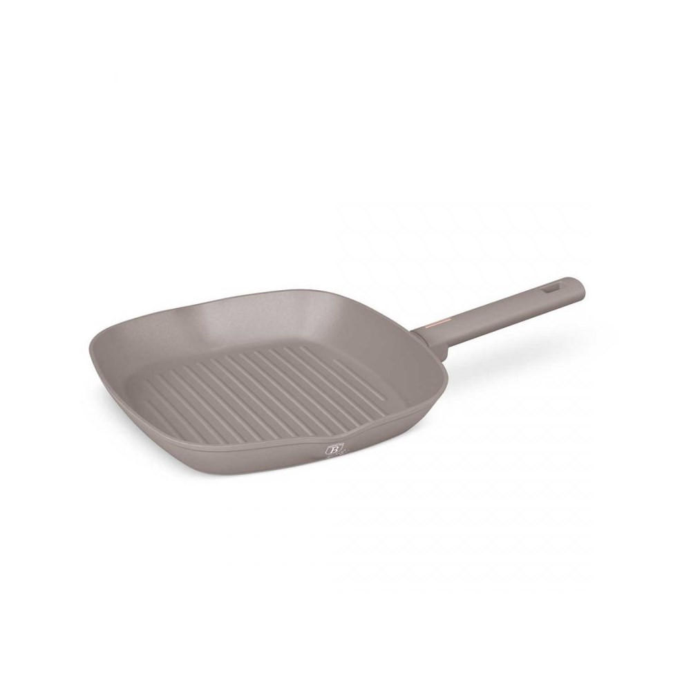 GRILLPFANNE Grau 48/28/4 cm BH8096 - Grau, Metall (48cm) - Berlinger Haus