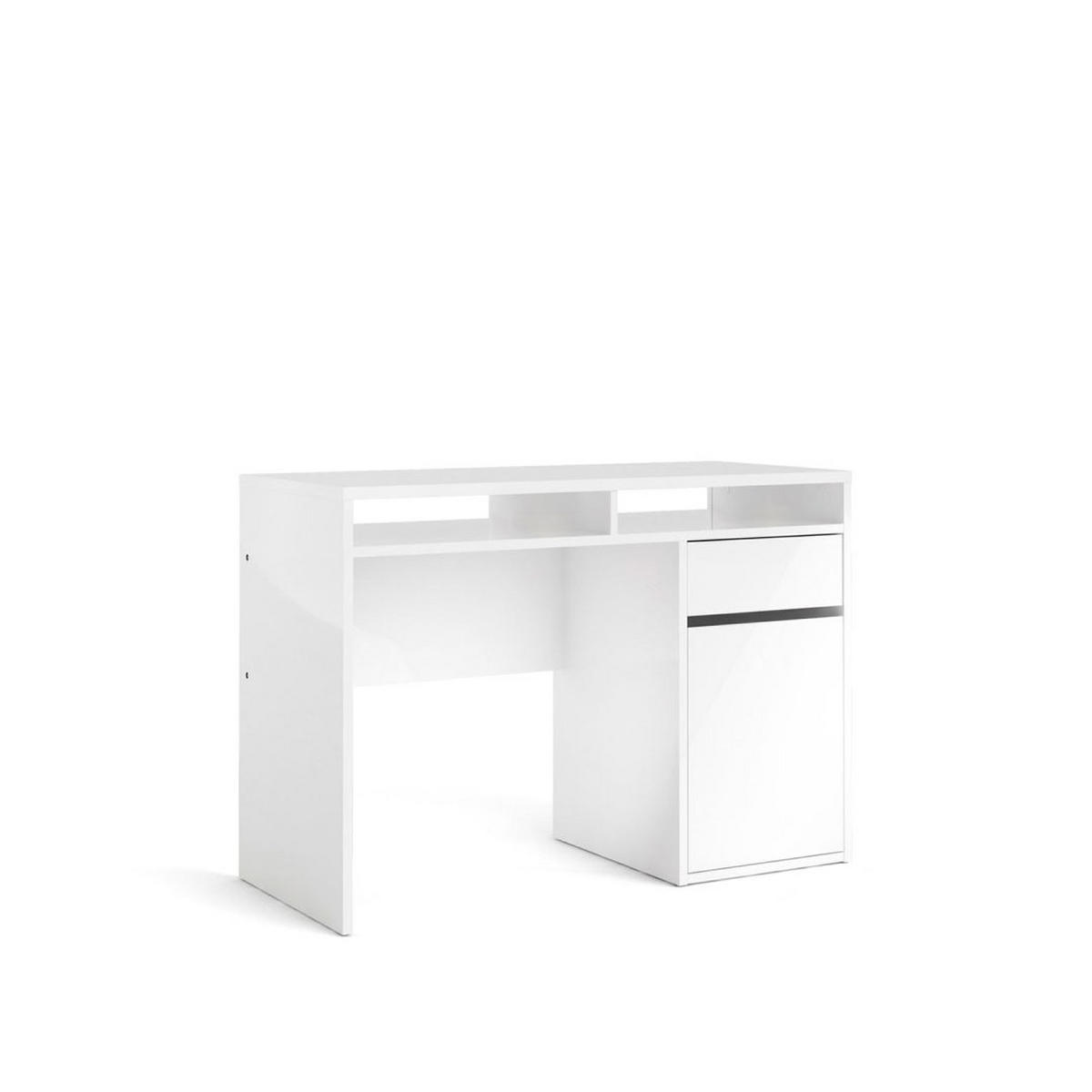 SCHREIBTISCH Weiß - Weiß, Holzwerkstoff (48/110/77cm) - ebuy24