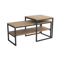 COUCHTISCH TONY Orange 50x50x50 cm - Orange, Holzwerkstoff (50/50/50cm) - FURNLUX