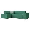 ECKSOFA Lordin Premium, Seite: Links - Grün, Holz/Textil (267/205cm) - MIRJAN24