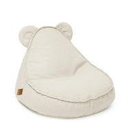 SITZSACK Outzy für Kinder, Bär, Beige - Beige, Textil (60/50/70cm) - MeowBaby