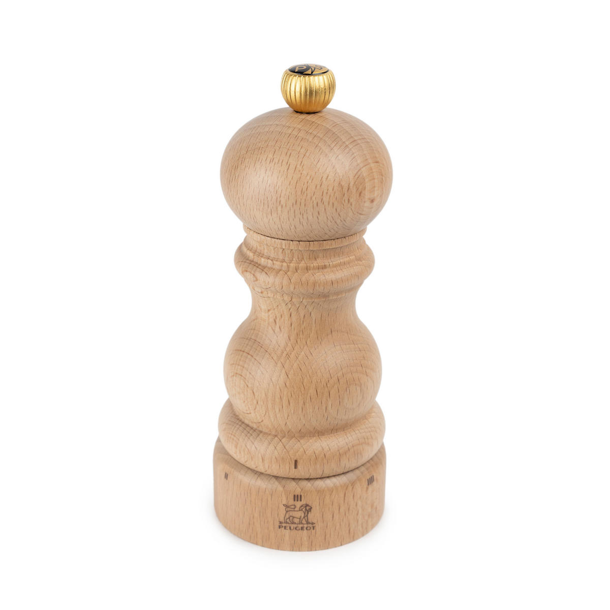 PFEFFERMÜHLE Paris uSelect 15cm Buchenholz Natur Stahlmahlwerk - Braun, Holz (5.9/15/5.9cm) - PEUGEOT