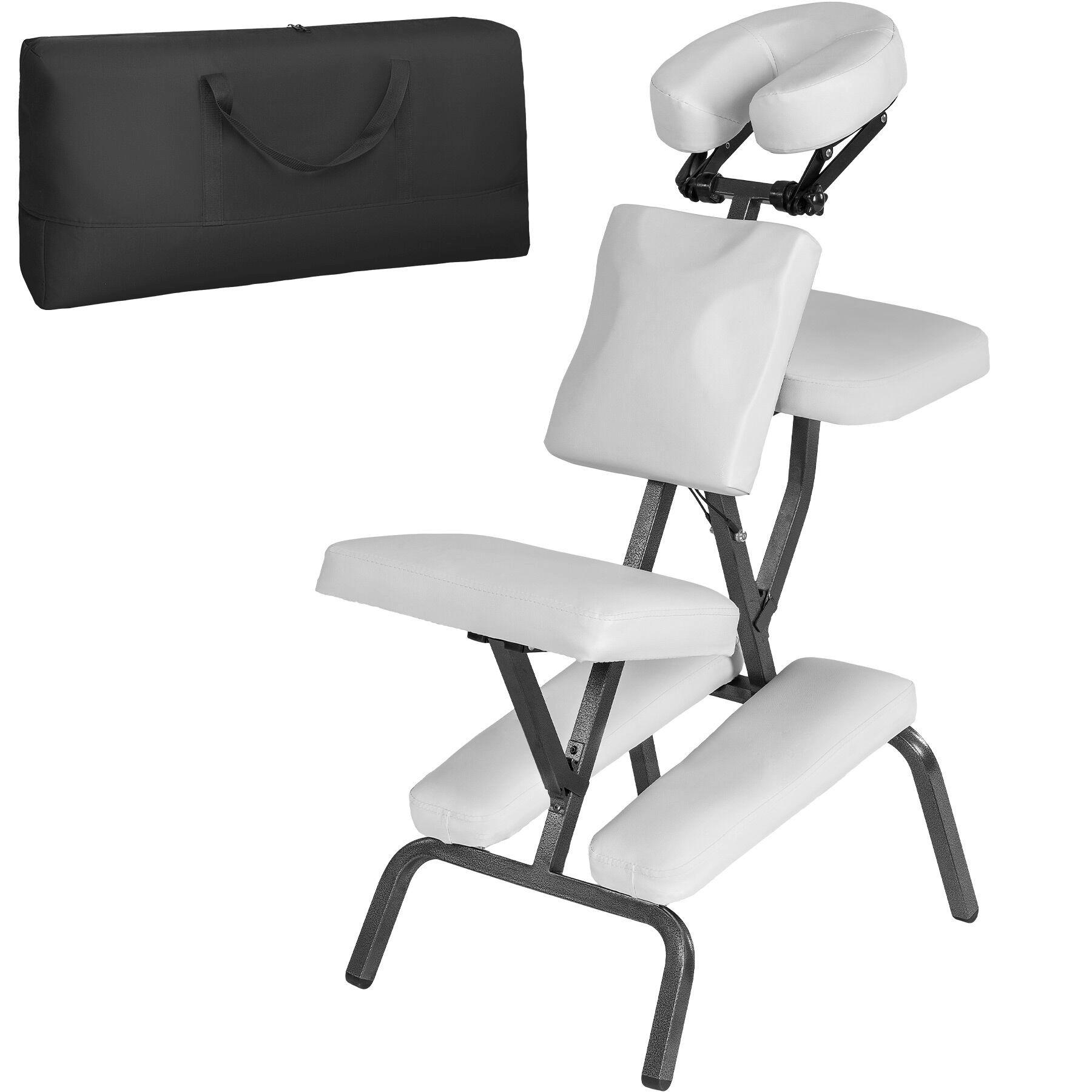 MASSAGESTUHL ,80 x 50 x 105 cm,beige - Beige, Metall (50/105/80cm) - tectake