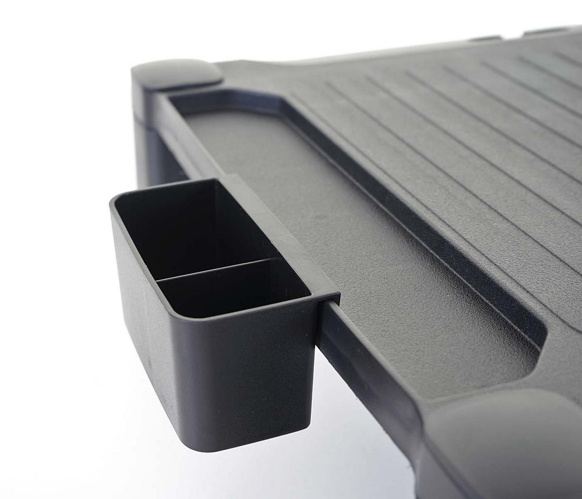 MONITORERHÖHUNG KUNSTSTOFF Schwarz - Schwarz, Kunststoff (33/43/13cm) - MCW